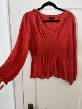 Coral Spring blouse